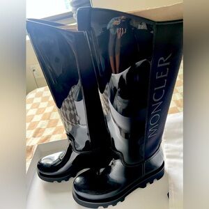 Moncler womens rain boots